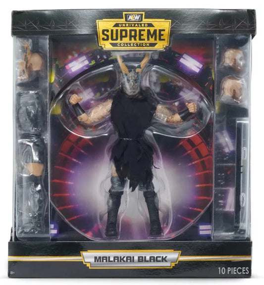 2022 AEW Jazwares Unrivaled Supreme Collection Series 2 #04 Malakai Black