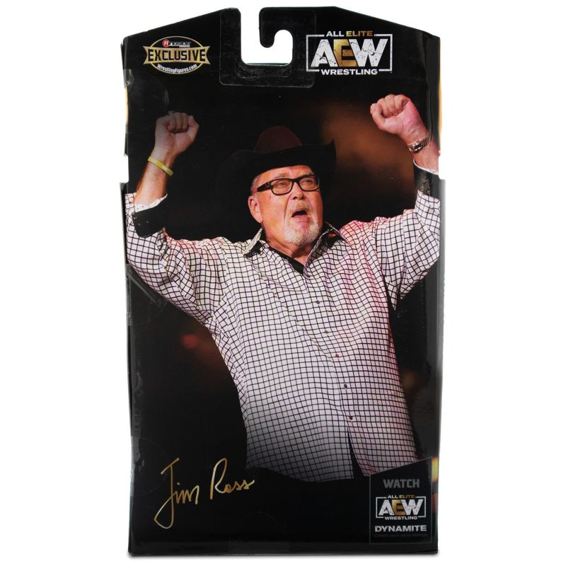 2022 AEW Jazwares Unrivaled Collection Ringside Exclusive #90 Jim Ross