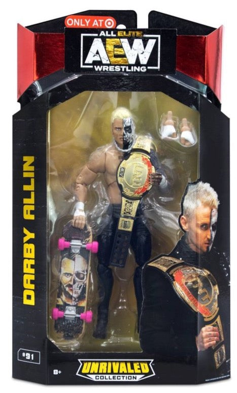 2022 AEW Jazwares Unrivaled Collection Target Exclusive #91 Darby Allin