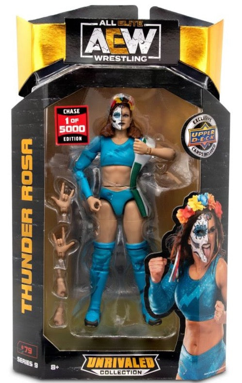Powerhouse Hobbs - AEW Unrivaled 9 Toy Wrestling Action Figure by Jazwares!