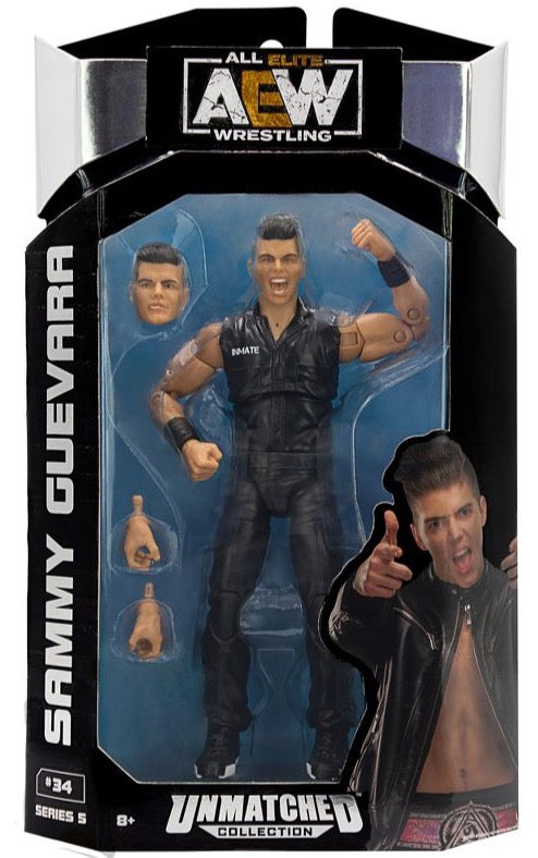 2022 AEW Jazwares Unmatched Collection Series 5 #34 Sammy Guevara