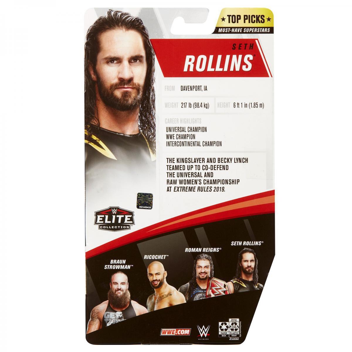 2020 WWE Mattel Elite Collection Top Picks Seth Rollins