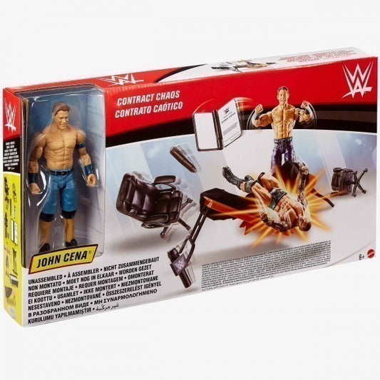 2021 WWE Mattel Basic Contract Chaos [With John Cena, Exclusive]