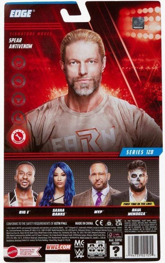 2022 WWE Mattel Basic Series 128 Edge