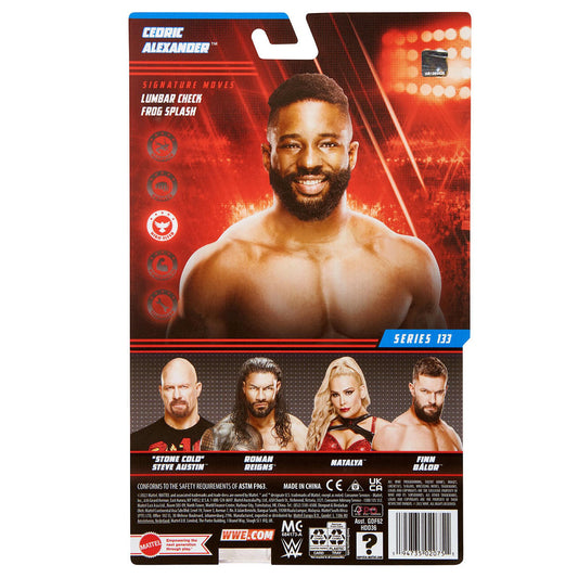 2022 WWE Mattel Basic Series 133 Cedric Alexander