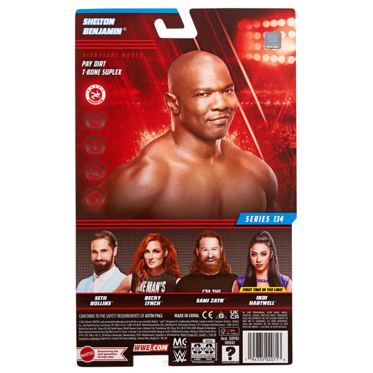2022 WWE Mattel Basic Series 134 Shelton Benjamin