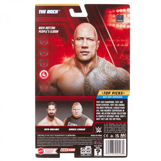 2022 WWE Mattel Basic Top Picks The Rock