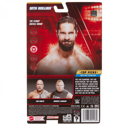 2022 WWE Mattel Basic Top Picks Seth Rollins