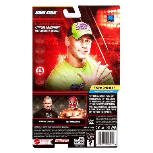 2022 WWE Mattel Basic Top Picks John Cena