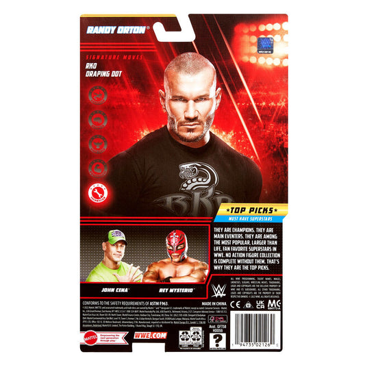 2022 WWE Mattel Basic Top Picks Randy Orton