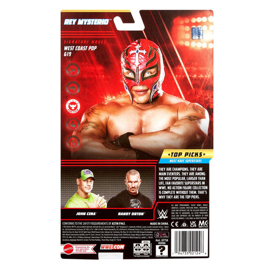 2022 WWE Mattel Basic Top Picks Rey Mysterio