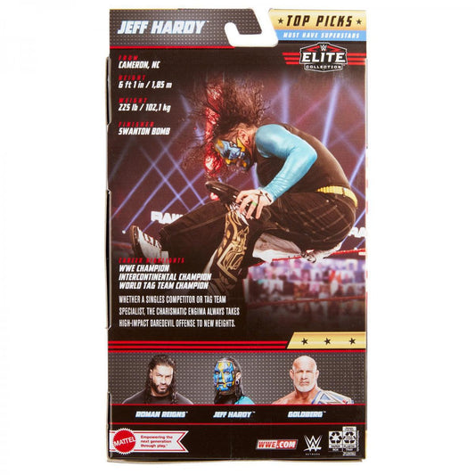 2022 WWE Mattel Elite Collection Top Picks Jeff Hardy