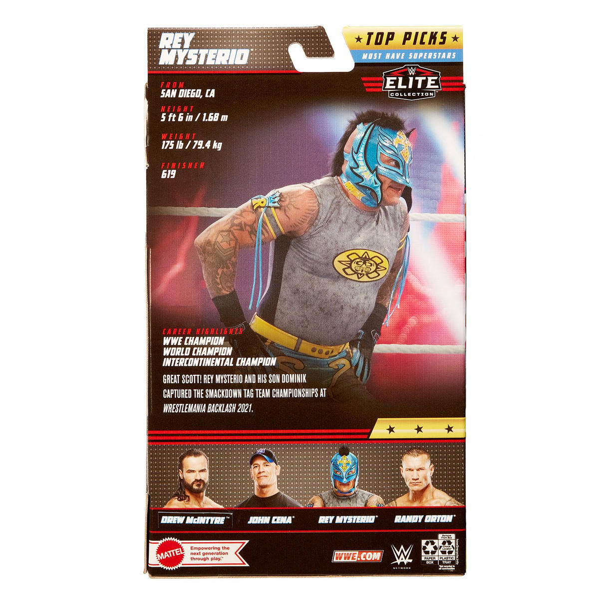 2022 WWE Mattel Elite Collection Top Picks Rey Mysterio