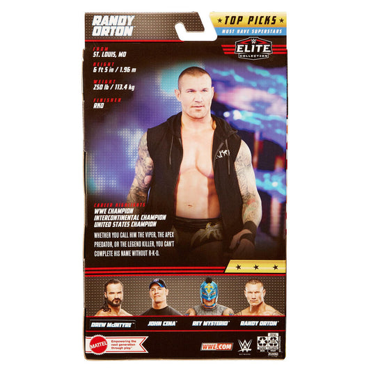 2022 WWE Mattel Elite Collection Top Picks Randy Orton