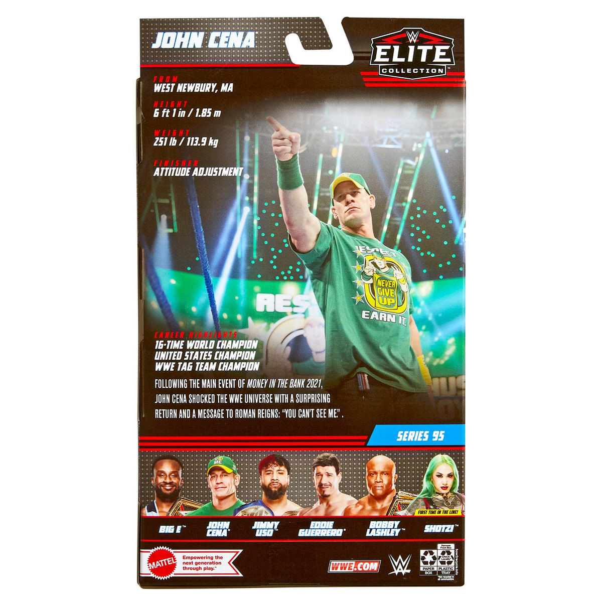 2022 WWE Mattel Elite Collection Series 95 John Cena