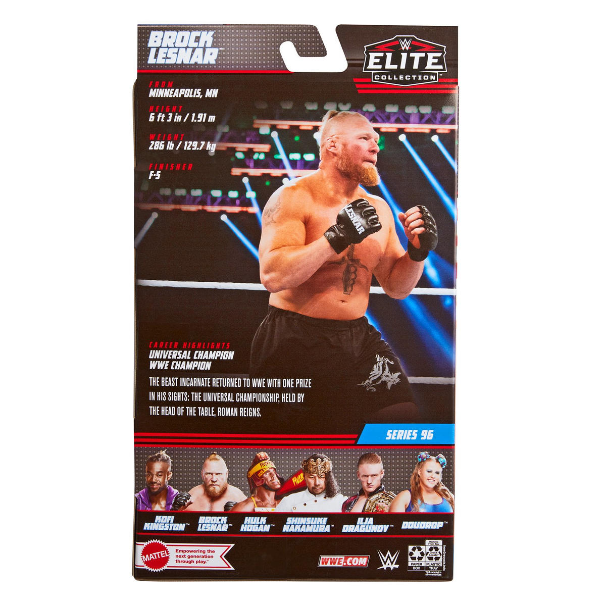 2022 WWE Mattel Elite Collection Series 96 Brock Lesnar