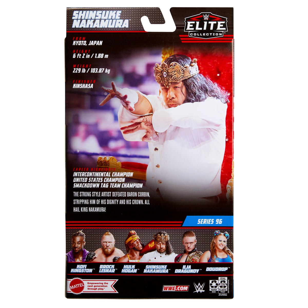 2022 WWE Mattel Elite Collection Series 96 Shinsuke Nakamura