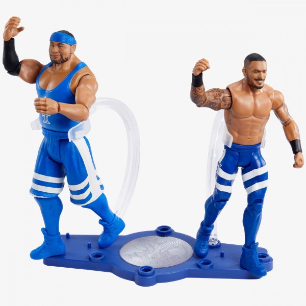 2022 WWE Mattel Basic Championship Showdown Series 8 The Street Profits: Angelo Dawkins & Montez Ford