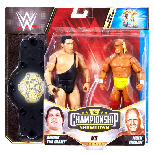 2022 WWE Mattel Basic Championship Showdown Series 10 Andre the Giant vs. Hulk Hogan