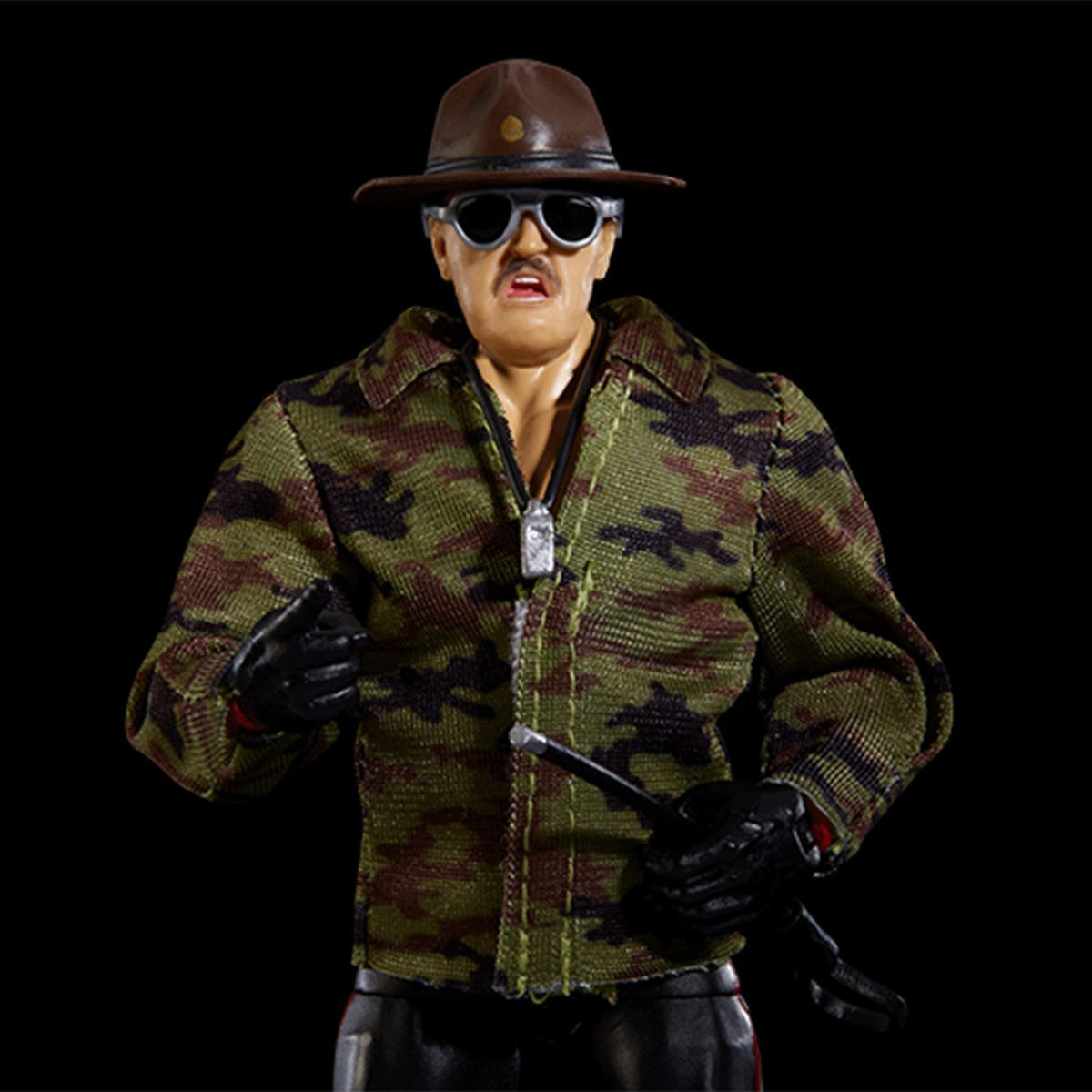 2021 WWE Mattel Ultimate Edition SDCC Exclusive Sgt. Slaughter [Chase]