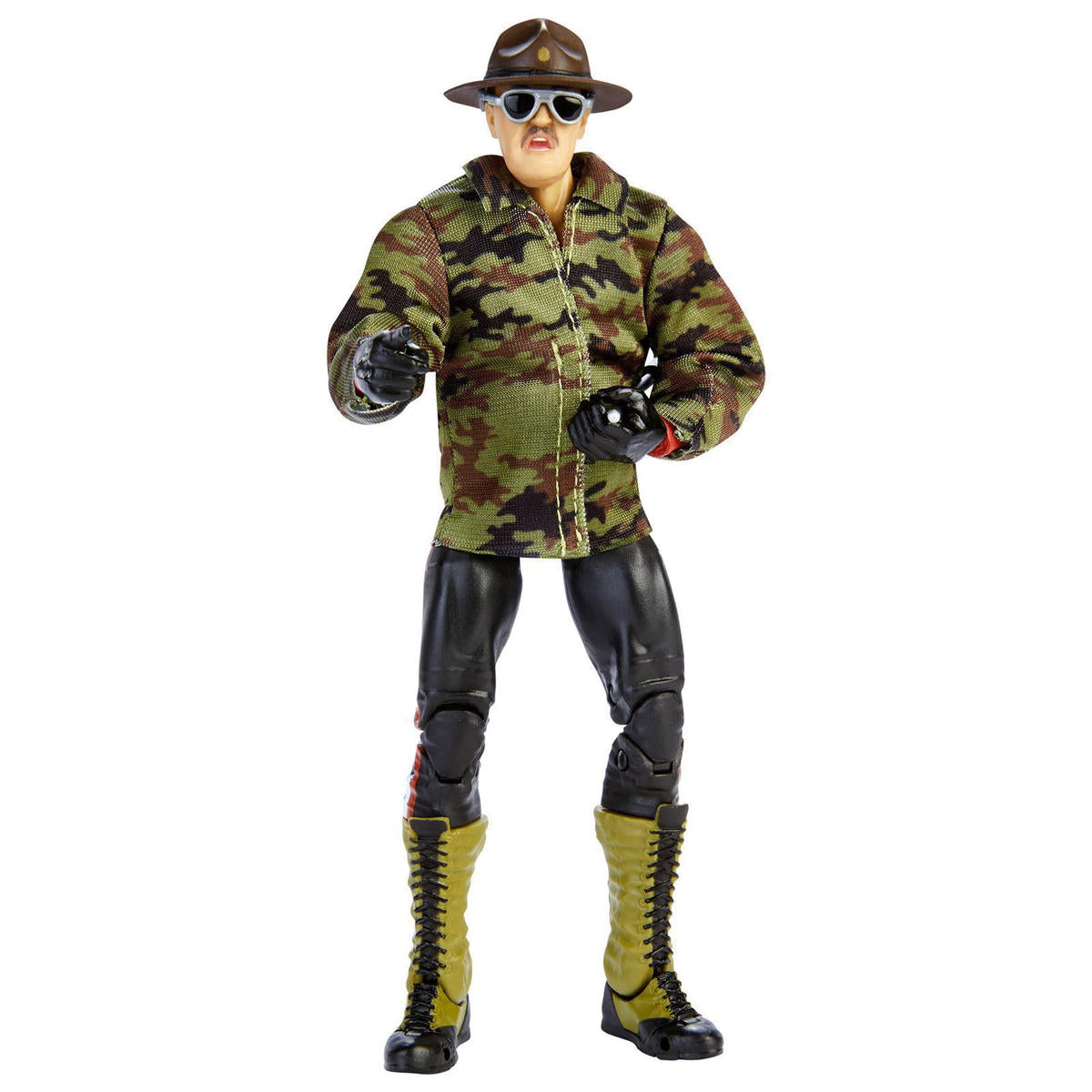 CHASE Mattel WWE Ultimate Edition Sgt Slaughter Action Figure SDCC 2021 selling Black