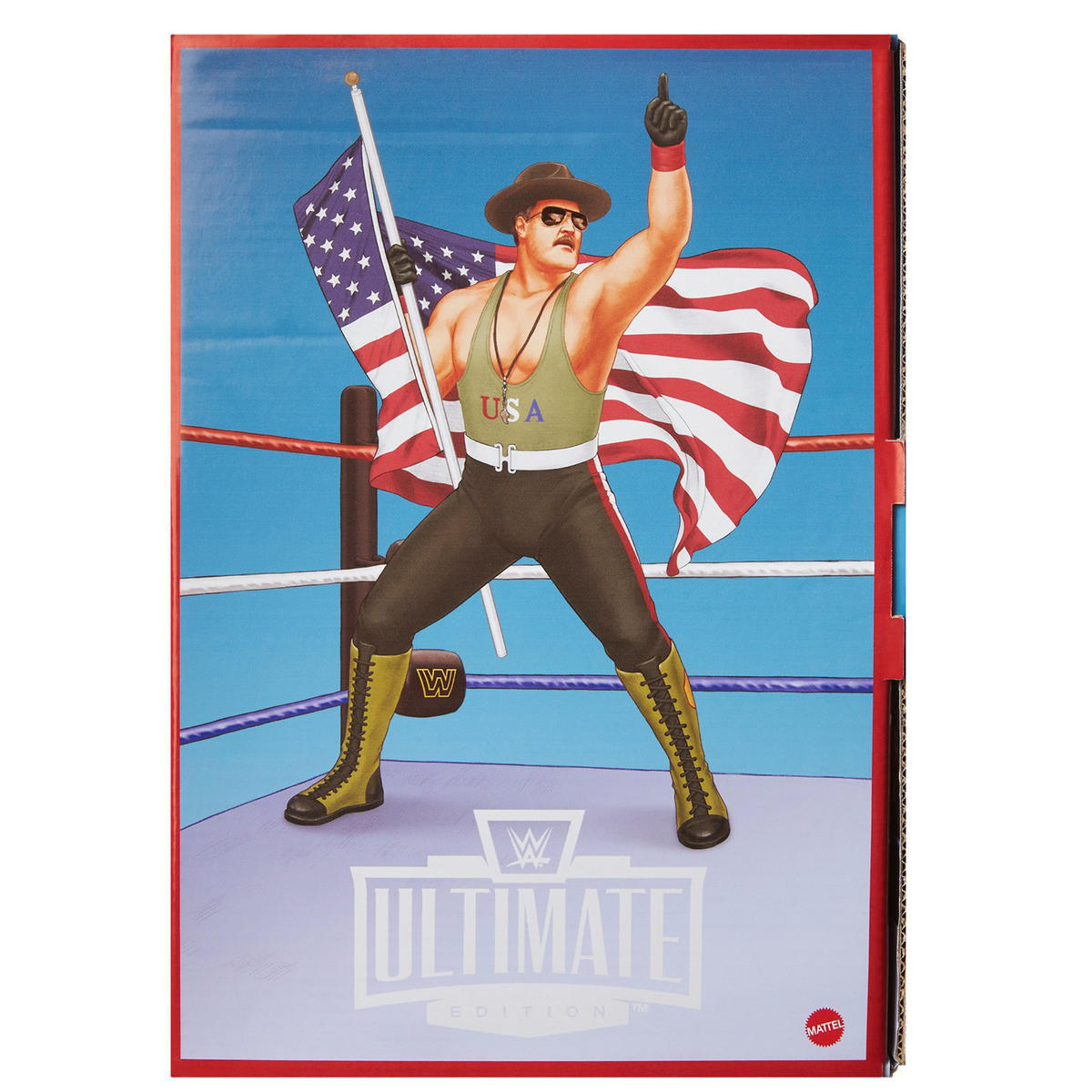 2021 WWE Mattel Ultimate Edition SDCC Exclusive Sgt. Slaughter [Chase]