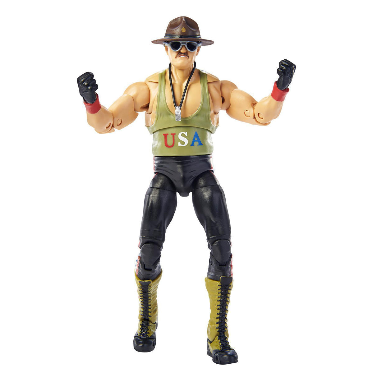 SDCC WWE Ultimates Ed high quality Sgt Slaughter