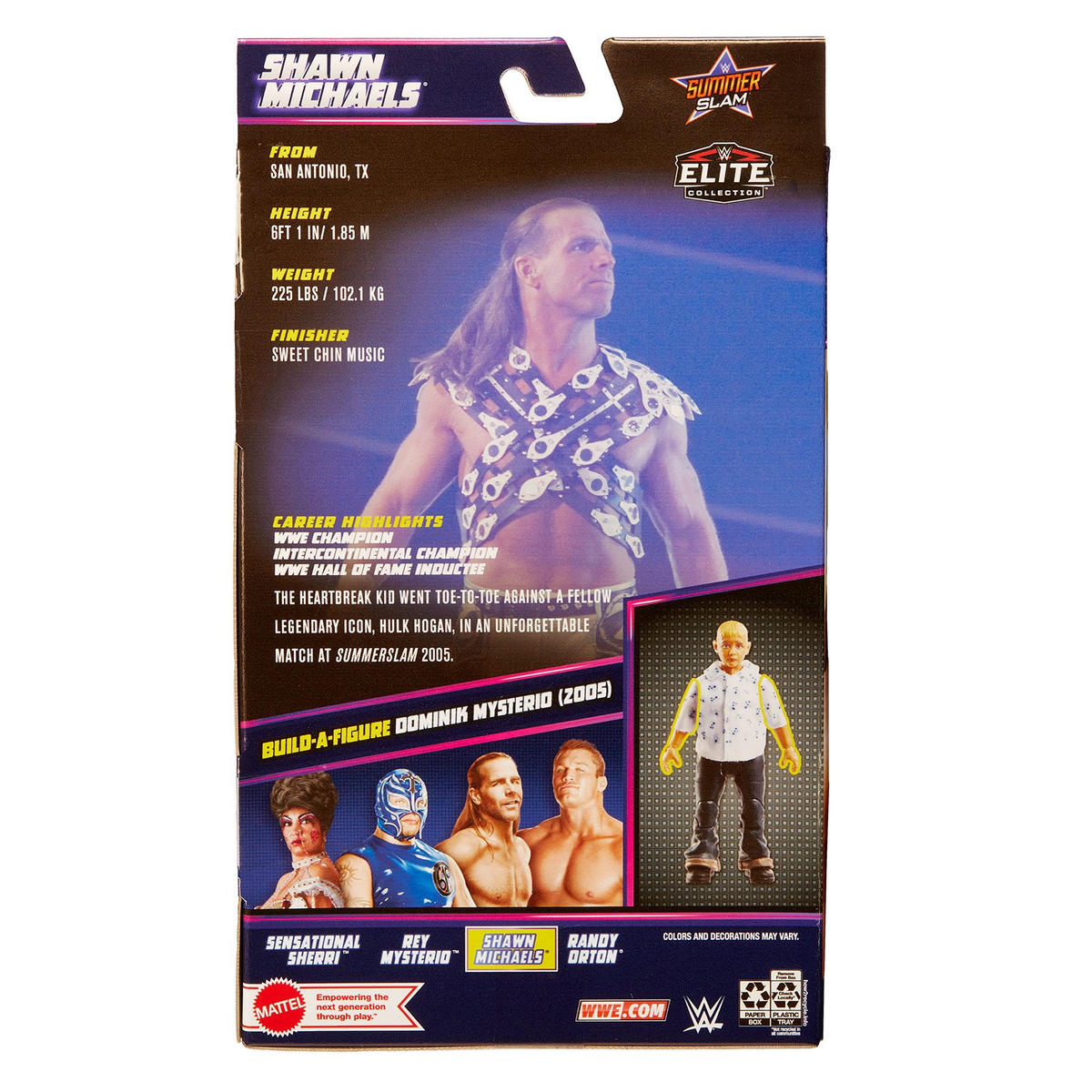 2022 WWE Mattel Elite Collection SummerSlam Series 3 Shawn Michaels