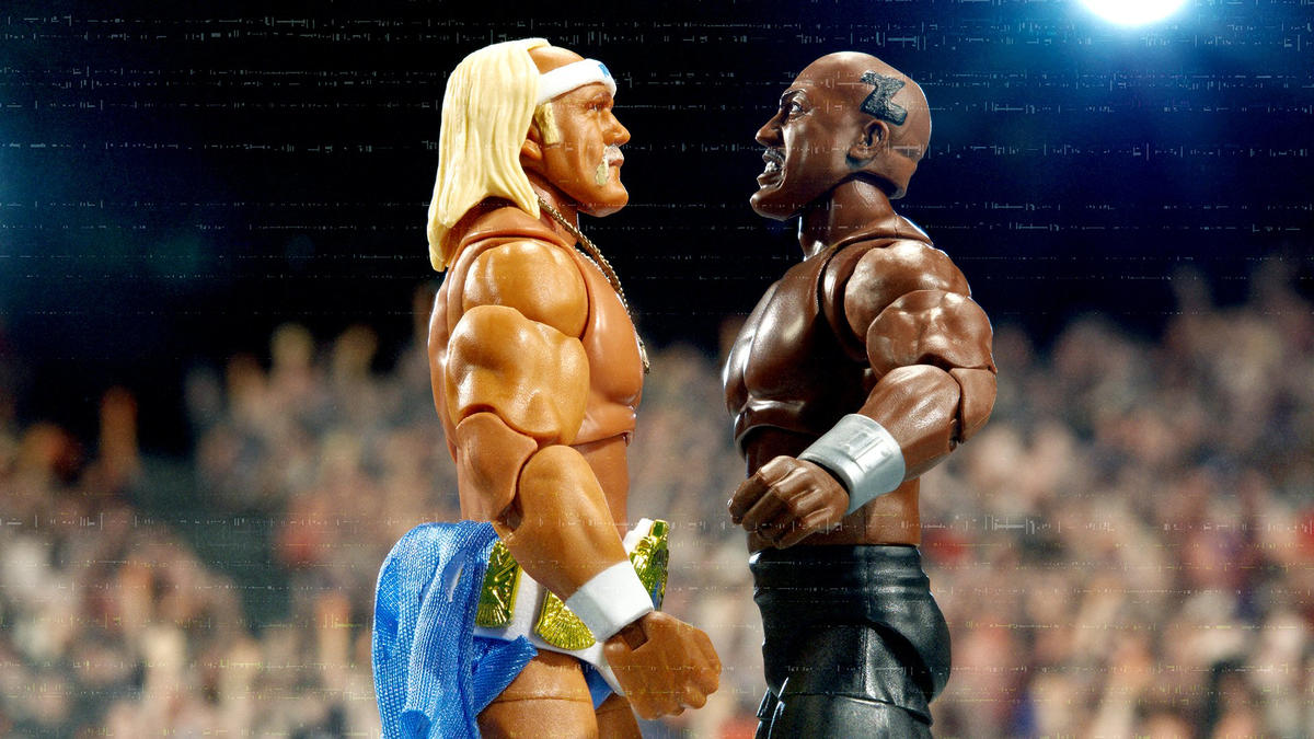 2022 WWE Mattel Ultimate Edition SDCC Exclusive No Holds Barred 2-Pack: Rip Thomas vs. Zeus