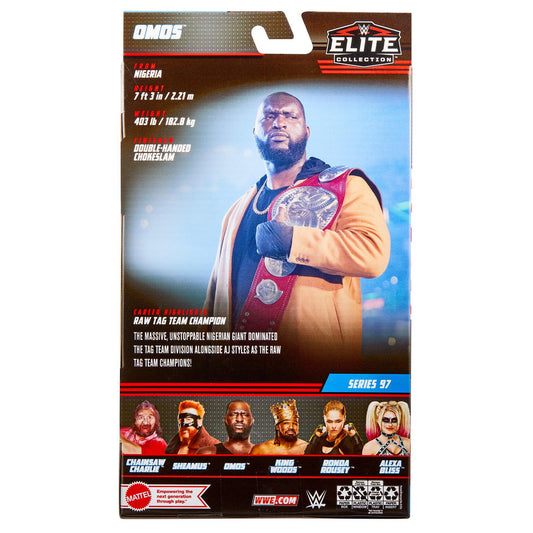 2022 WWE Mattel Elite Collection Series 97 Omos