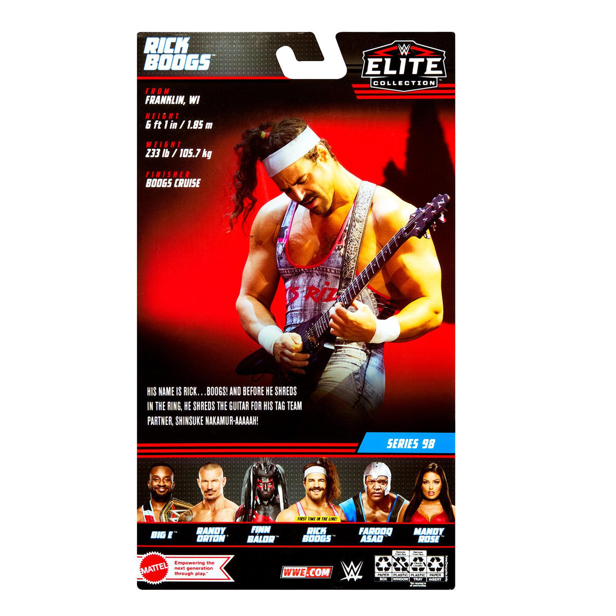 2022 WWE Mattel Elite Collection Series 98 Rick Boogs