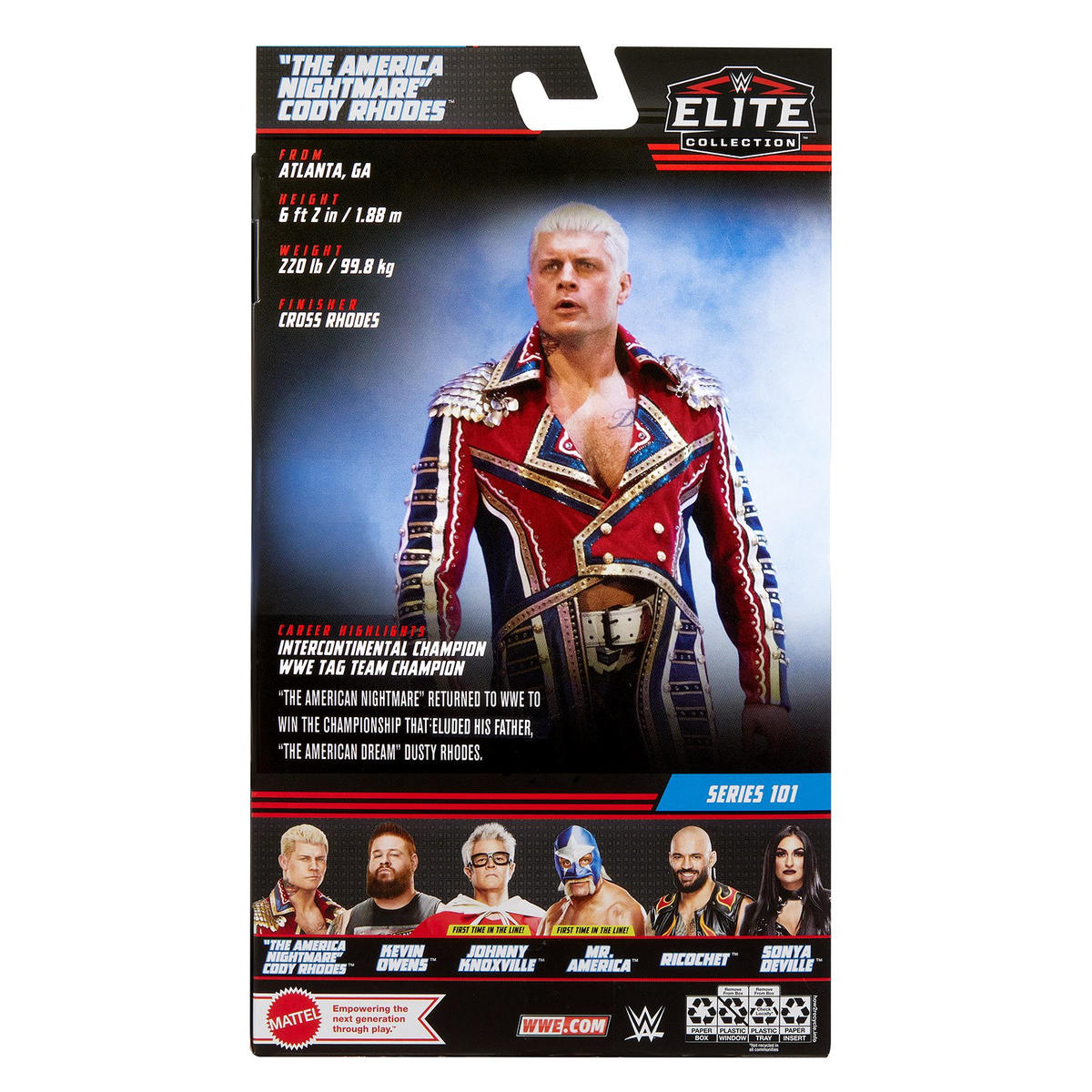 WWE Elite 101 Cody Rhodes store