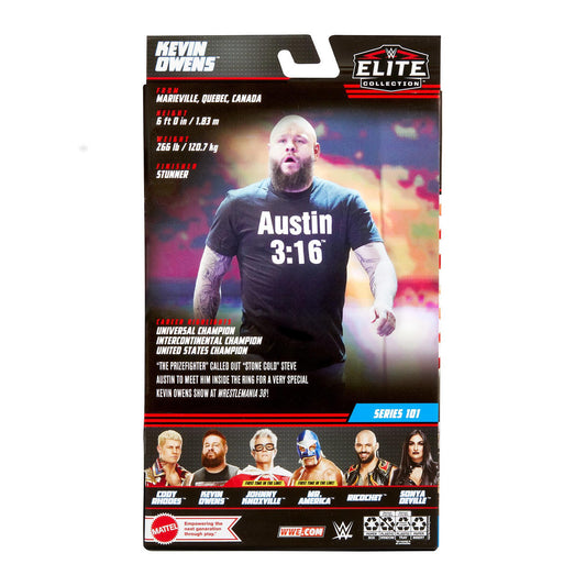 2023 WWE Mattel Elite Collection Series 101 Kevin Owens