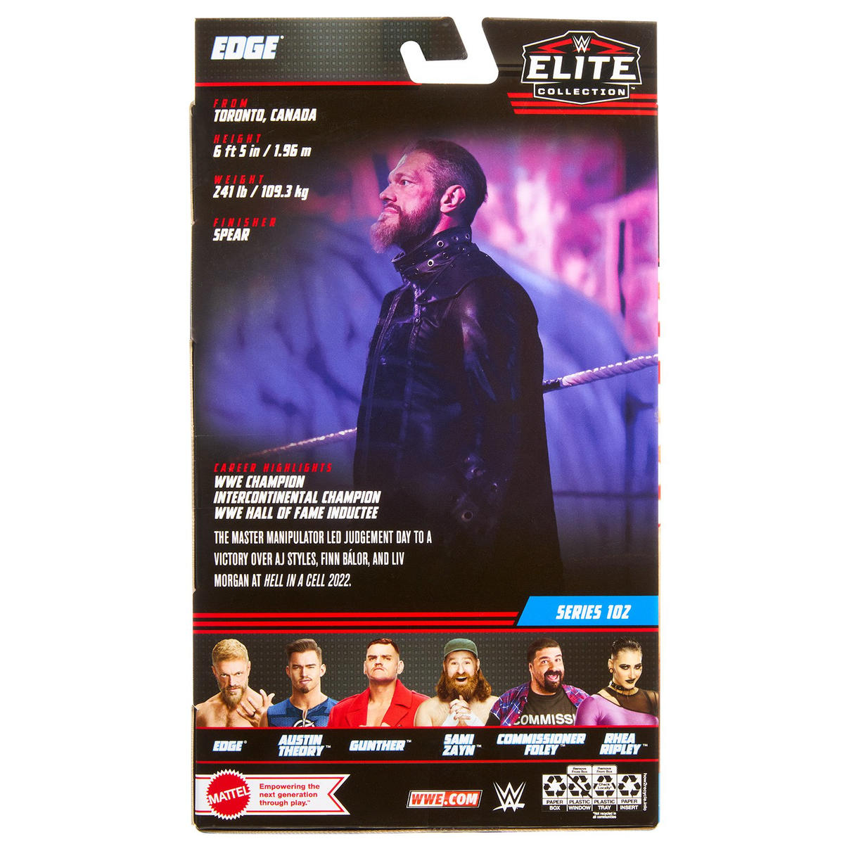 Collezione WWE MATTEL Elite - Serie #102 - Sami Zayn (HKN95 Collezione WWE MATTEL Elite - Serie #102 - Sami Zayn (HKN95