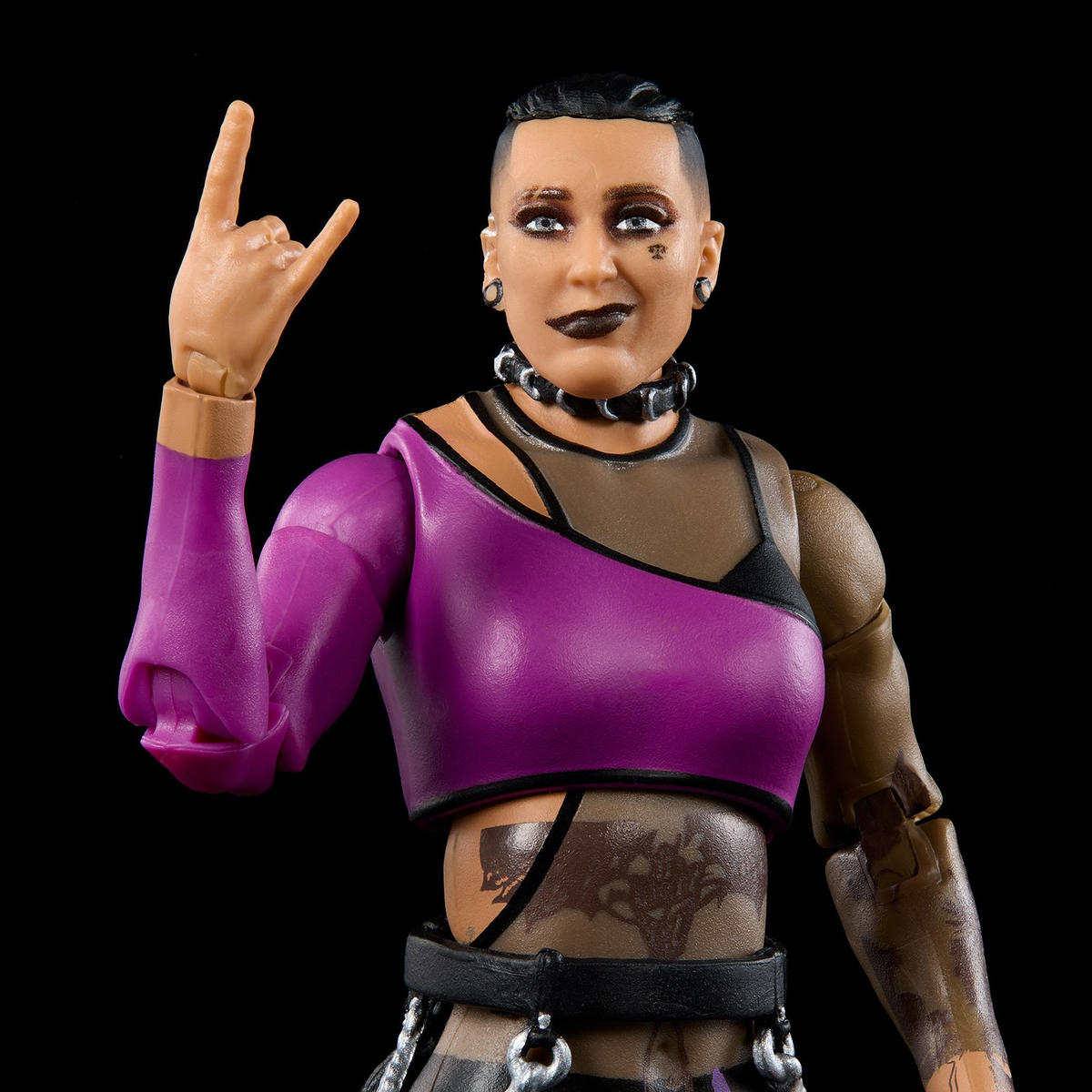RHEA RIPLEY @Mattel @WWE Elite 110 revealed during #RingsideFest2023! Watch  our full #RSF2023 video at .com/RingsideC Available