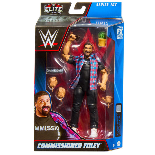 2023 WWE Mattel Elite Collection Series 102 Commissioner Mick Foley
