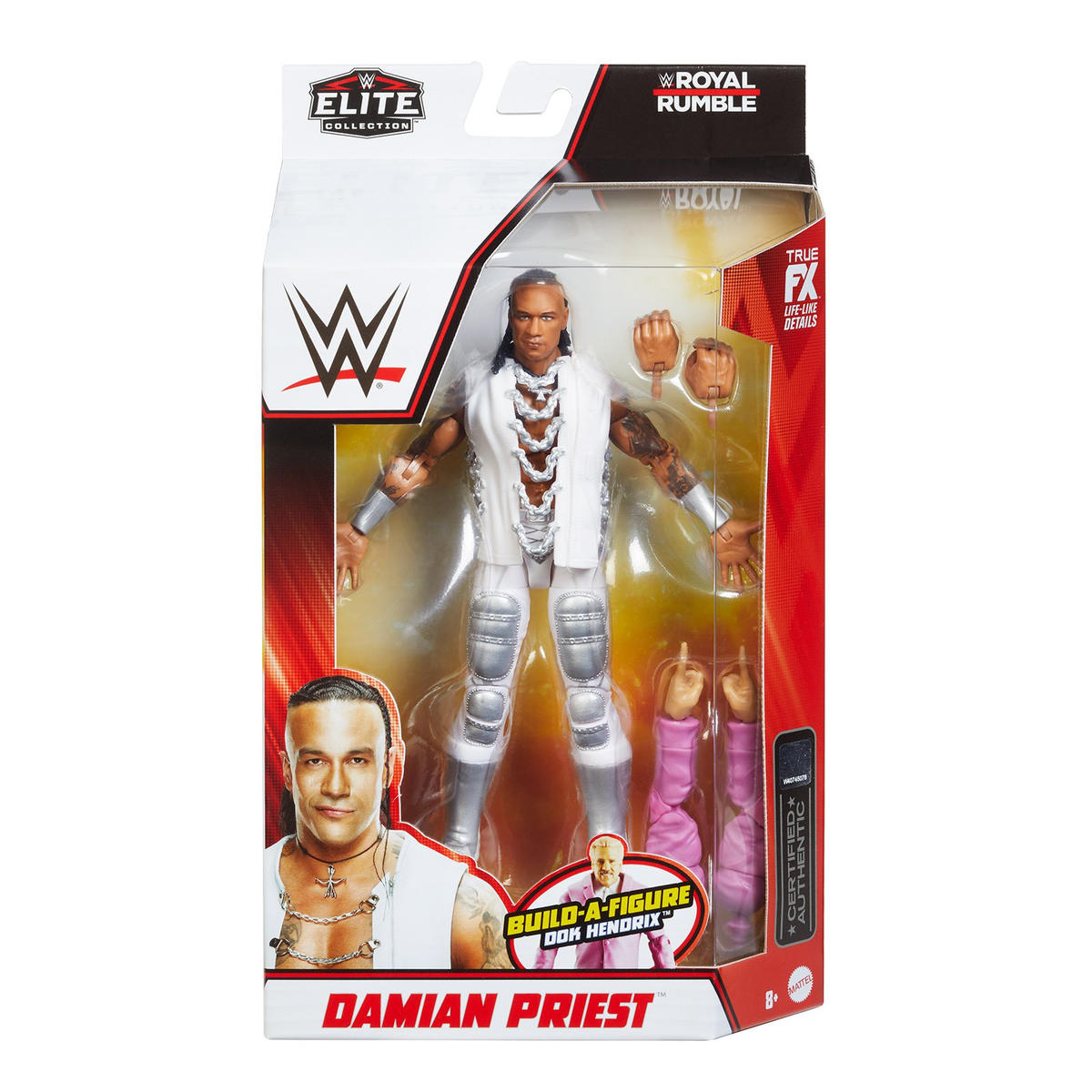 2022 WWE Mattel Elite Collection Royal Rumble Series 4 Damien Priest [Exclusive]