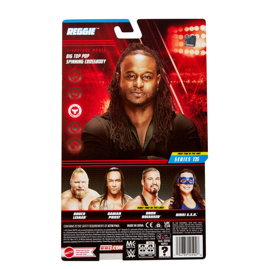 2022 WWE Mattel Basic Series 135 Reggie