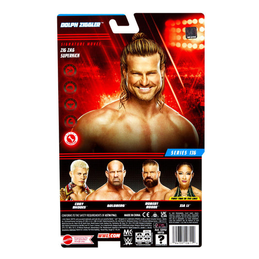 2022 WWE Mattel Basic Series 136 Dolph Ziggler