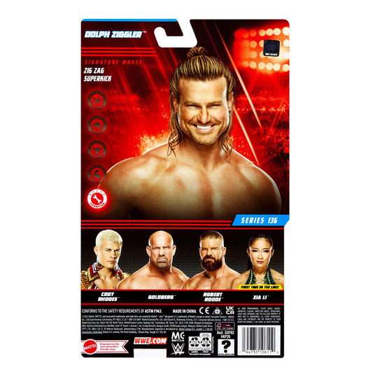 2022 WWE Mattel Basic Series 136 Dolph Ziggler [Chase]
