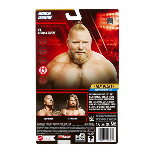 2023 WWE Mattel Basic Top Picks Brock Lesnar