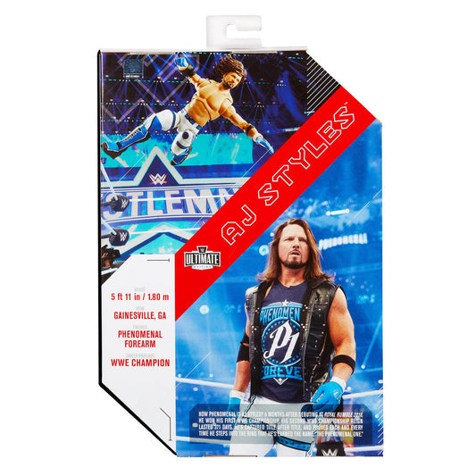 2023 WWE Mattel Ultimate Edition Series 16 AJ Styles
