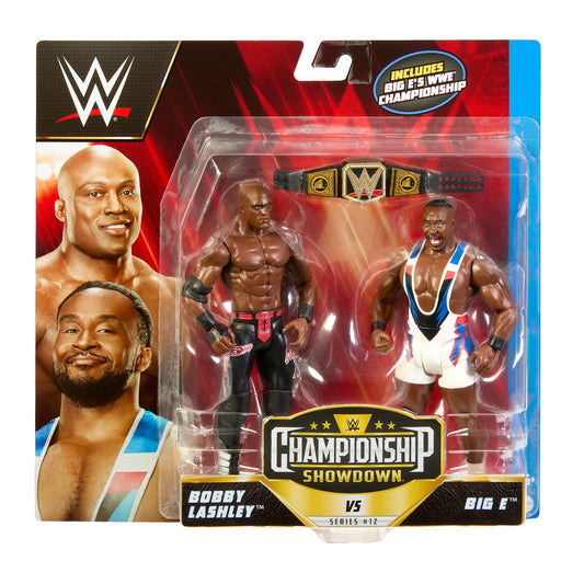 2023 WWE Mattel Basic Championship Showdown Series 12 Big E vs. Bobby Lashley