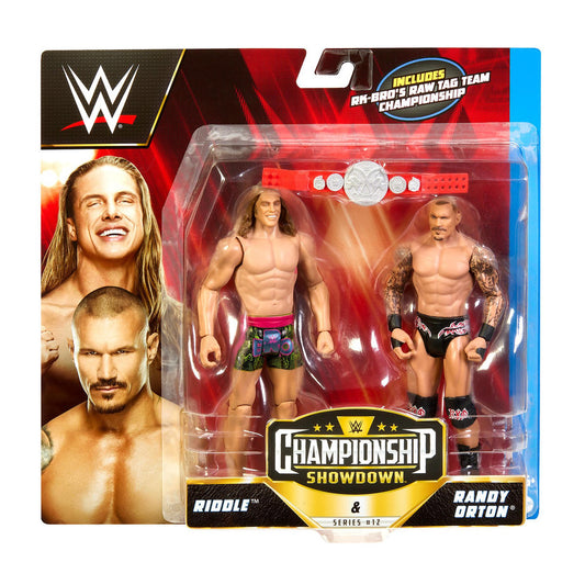 2023 WWE Mattel Basic Championship Showdown Series 12 RK-Bro [Randy Orton & Matt Riddle]