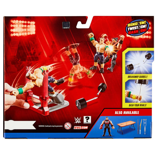 2022 WWE Mattel Bend 'N' Bash John Cena Deluxe Pack