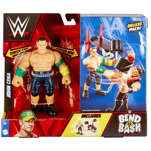2022 WWE Mattel Bend 'N' Bash John Cena Deluxe Pack