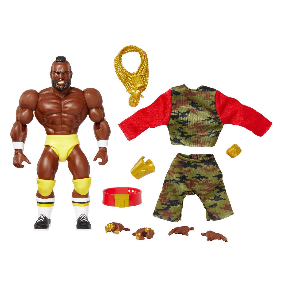 NEW Mattel WWE newest SUPERSTARS MR. T WWF MR T SERIES 4