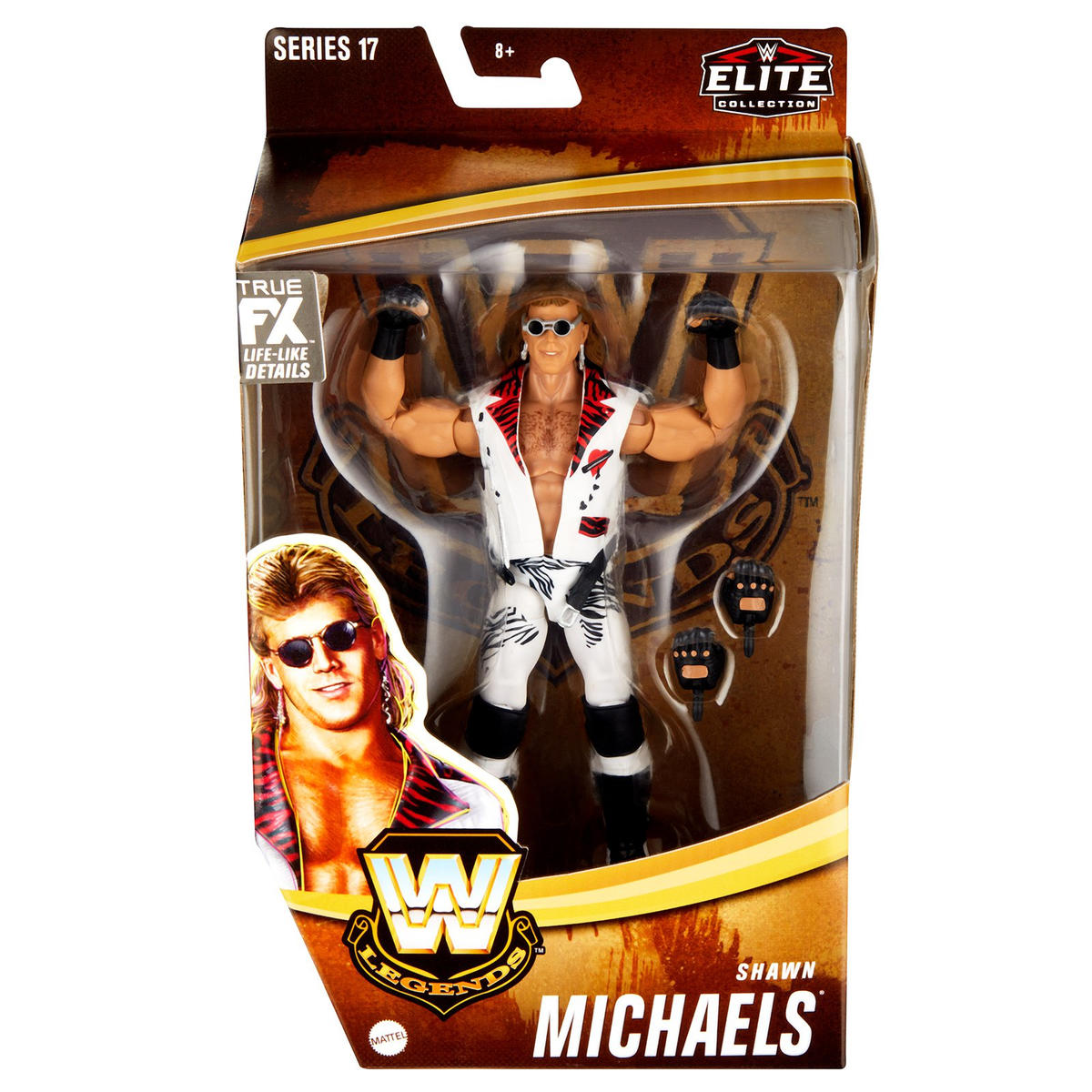 2022 WWE Mattel Elite Collection Legends Series 17 Shawn Michaels [Exc –  Wrestling Figure Database