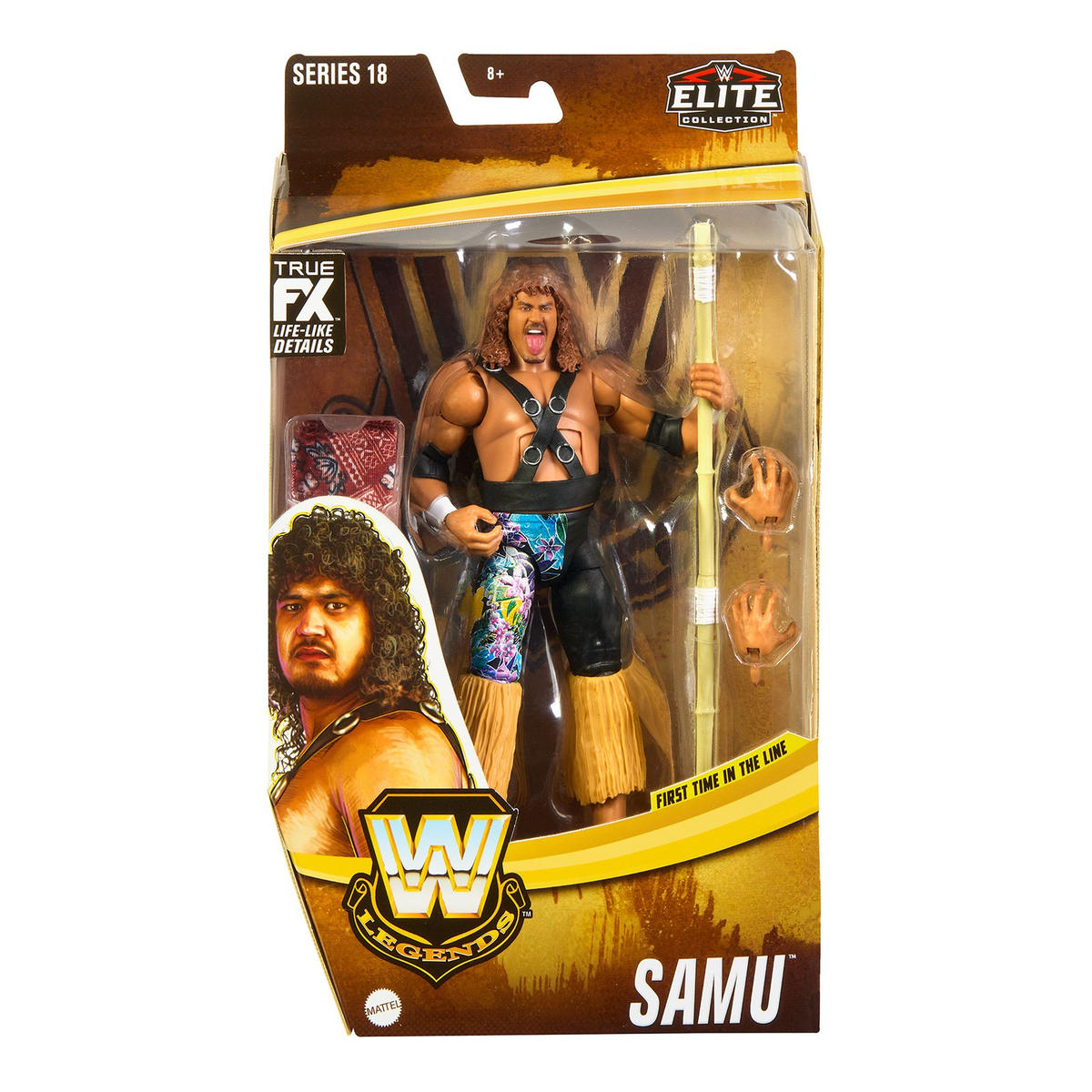 2023 WWE Mattel Elite Collection Legends Series 18 Samu [Exclusive