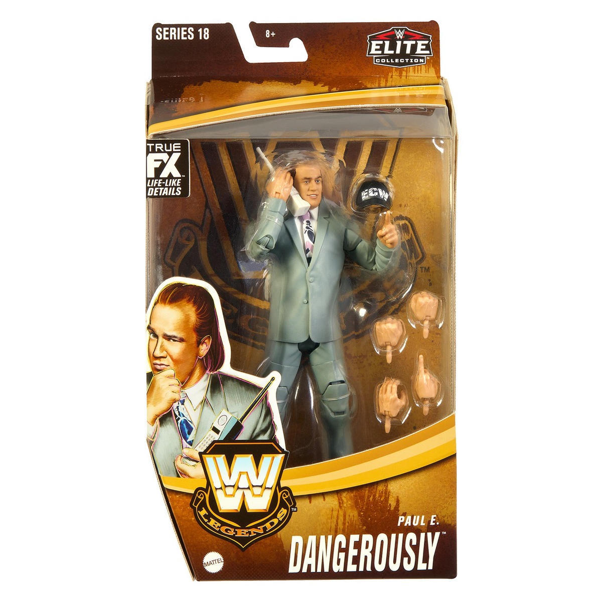 2023 WWE Mattel Elite Collection Legends Series 18 Paul E. Dangerously [Exclusive]